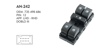 MCAR Cam Açma Düğmesi Sol Çerçevesiz Dörtlü 12 Pin – Fiat Doblo III / Combo 2010+