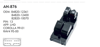 MCAR Cam Açma Düğmesi Sol Çiftli 13 Pin – Toyota Corolla 1999-2001 RAV4 1995-2000