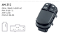 MCAR Cam Açma Düğmesi Sol Çiftli 8+1 Pin – Ford Focus 1998-2005