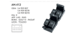 MCAR Cam Açma Düğmesi Sol Dörtlü 9 Pin – Volkswagen Golf IV, Bora, Passat, Seat Toledo vb.