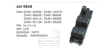 MCAR Cam Açma Düğmesi Sol Işıklı (AN984 ile Uyumludur) Note Dörtlü 13+3 Pin – Nissan Qashqai, Navara, Pathfinder