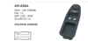 MCAR Cam Açma Düğmesi Sol Katlanır Ayna Özlellikli (AN636 ile Uyumludur) Çiftli 13 Pin – Fiat Scudo 2007-2014 / Expert III / Jumpy III