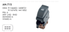 MCAR Cam Açma Düğmesi Sol Sağ Cam İçin Tekli 6 Pin – Renault Trafic, Opel Vivaro, Movano