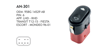 MCAR Cam Açma Düğmesi Tekli 6 Pin – Ford Fiesta Mondeo Escort Transit T12 T15