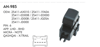MCAR Cam Açma Düğmesi Tekli 6 Pin – Nissan X-Trail, Micra, Qashqai