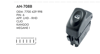 MCAR Cam Anahtarı 6 Pin Siyah – Renault Clio, Kangoo, Megane I