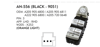 MCAR Cam Anahtarı Sol Dörtlü Kırmızı Işık Siyah – Mercedes W205 X253 (AN-556)
