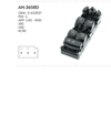 MCAR Cam Anahtarı Sol Dörtlü S90 - V90 – Volvo XC90 2016+ (AN-3658D)
