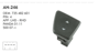 MCAR Cam Anahtarı Sol – Fiat Panda 2001-2011 500 2007+