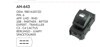 MCAR Cam Anahtarı Tekli 208 - Partner - C3 - C4 – Citroen Cactus - Berlingo