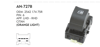 MCAR Cam Anahtarı Tekli Turuncu Işık 6 Pin – Renault Clio IV, Symbol, Kangoo, Dacia Duster