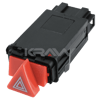 MCAR Dörtlü Flaşör Anahtarı Kırmızı A6 1997-2005 Üçgen 10 Pin