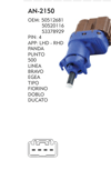 MCAR Fren Musurui – Fiat Linea - Fiorino - Doblo - Ducato