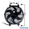 Remark Fan Motoru 12V Üniversal Pervaneli 10 Inch 260MM (RFM 1107)