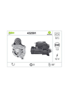 Valeo Marş Motoru 12V 9 Diş 1.1KW – Citroen Berlingo, ZX, AX vb. (432591)