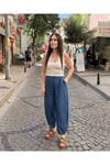 Tensel Kumaş Şalvar Pantolon