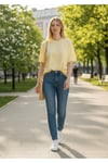 Unisex Oversize Pamuklu Dokulu Bisiklet Yaka Premium Basic Tişört