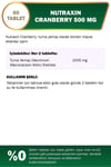 Nutraxin Cranberry 500 Mg 60 Tablet