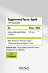 Ocean Ginkgo Biloba 30 Kapsül