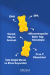 Ocean Gummies Omega-3 Kids 60 Adet Çiğnenebilir Jel Form