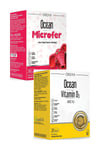 Ocean Microfer Damla 30 ml + Ocean Vitamin D3 400IU Sprey 20 ml
