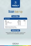 Ocean Portakal Aromalı Balık Yağı 150 ml