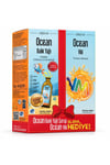 Ocean Portakallı Balık Yağı Şurubu 150 ml + Ocean Vm Şurup 150 ml Hediye