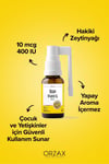 Ocean Vitamin D3 400 IU Sprey 20 ml x 3 Adet