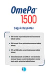 Omepa 1500 Balık Yağı 30 Kapsül