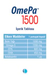 Omepa 1500 Balık Yağı 30 Kapsül