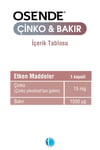 Osende Çinko & Bakır 60 Kapsül