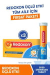 Redoxon Üçlü Etki 30 Efervesan Tablet x 3 Adet