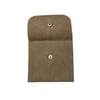 Çıtçıtlı Kadife Kese 10x10 Krem