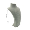 Elisa Kolye Mankeni 30 cm Gri