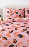 Maya Concept Ivy Orange Lastikli Tek Kişilik Nevresim Takımı