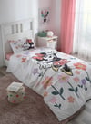 Özdilek Disney Minnie Mouse Flowers Tek Kişilik Nevresim Takımı