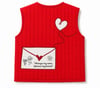 QNK296PL04 LETTER FOR QUİLTED KAPUTENE  YELEK KIRMIZI