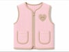QNK296PL04 LİTTLE KİTTY KAPUTENE  YELEK PEMBE