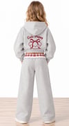 QNK296PL04 PUPPY DREAM KAPŞONLU SWEATSHİRT GRİMELANJ