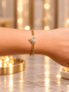 Swarovski Kalpli Bileklik 