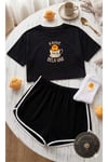 %100 Pamuklu Kadın Pijama Takımı | Çorap Hediyeli!