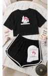%100 Pamuklu Kadın Pijama Takımı | Çorap Hediyeli!