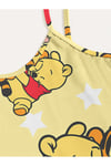Albedo Favela Trend Askılı Şort Winnie The Pooh Baskılı Basklı Pijama Takımı