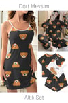 Altılı Set Brown Bear Supersoft Basic Süprem