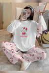 Bahd Strawberry Süpersoft Kadın Pijama Takımı 2995