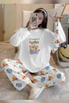 Bahd Winnie The Pooh 2 Süpersoft Kadın Pijama Takımı 2980