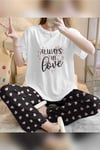 Beautiful Kısa Kollu Pijama Takımı 2105
