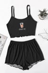 Blacked Wakeup Askılı Şort Takımı