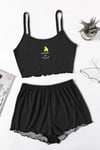 Blacked Youare Askılı Şort Takımı