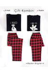 Çift Kombini I Marry Penye Uzun Kollu Pijama Takımı